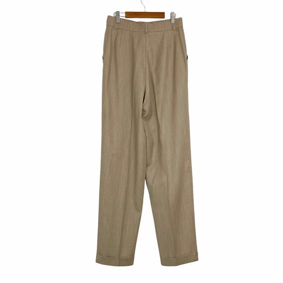 ESCADA Tan Beige Wool 2 Piece Suit Women's Size 38 - Picture 7 of 14